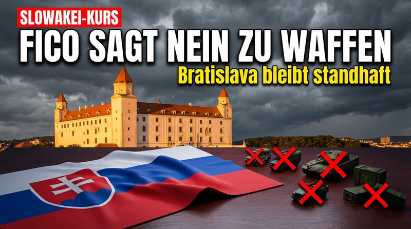 Slowakei bleibt standhaft: Fico verweigert Kiew jegliche Militärhilfe