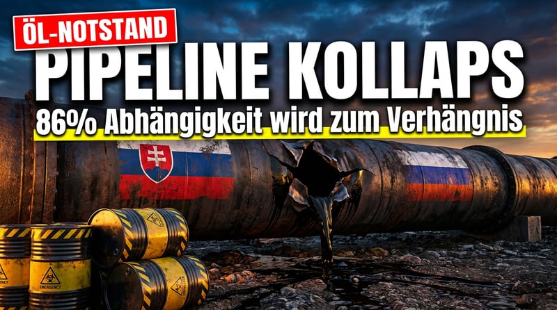 Slowakei im Öl-Notstand: Wenn die Abhängigkeit von Russland zum Bumerang wird