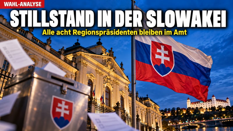 Slowakei-Wahl: Alles bleibt beim Alten – Ficos Lager ohne Durchbruch