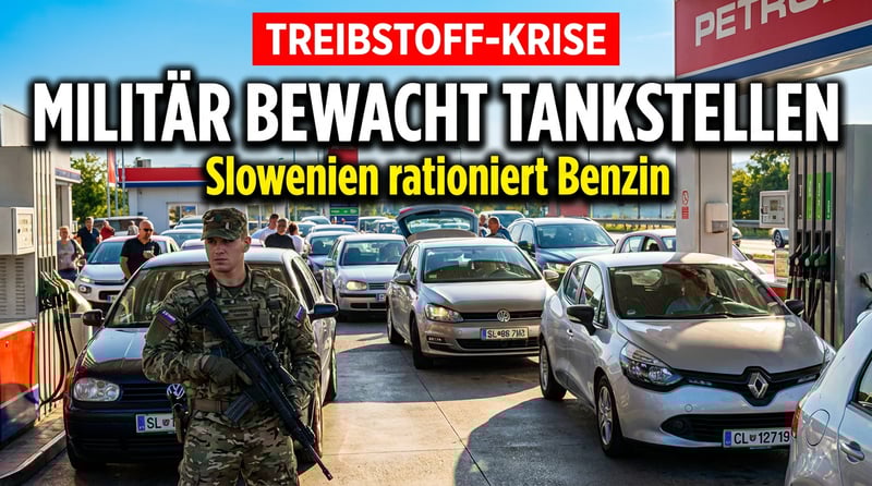 Slowenien greift zum Äußersten: Militär bewacht Tankstellen – ein Warnsignal für ganz Europa