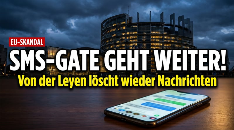 SMS-Gate, die Zweite: Wie Ursula von der Leyen die Demokratie zur Hinterzimmer-Veranstaltung degradiert