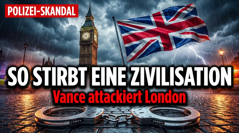 „So stirbt eine Zivilisation“: Vance prangert britische Polizei nach Tod eines sterbenden Studenten an