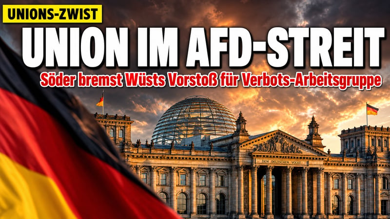 Söder bremst Wüst: Kein Feldzug gegen die AfD per Arbeitsgruppe