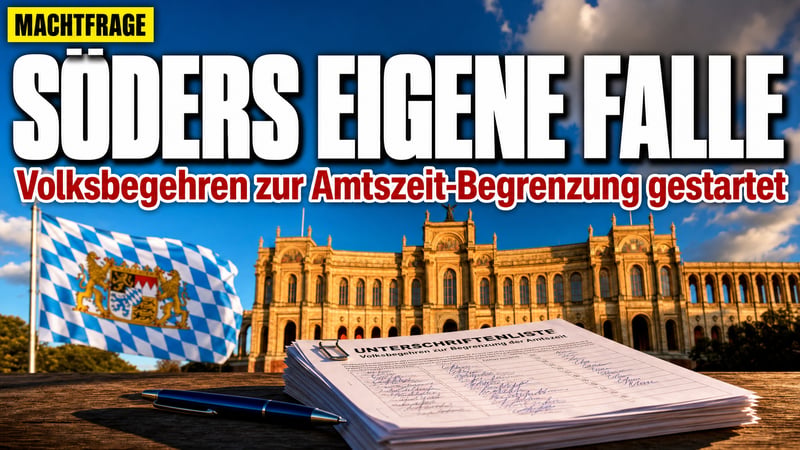 Söders eigene Idee wird ihm zum Verhängnis: Volksbegehren gestartet