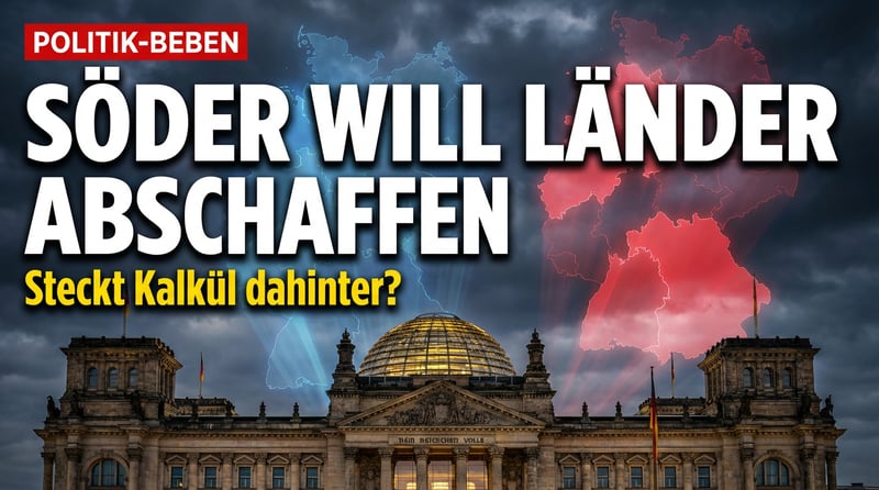 Söders Föderalismus-Attacke: Steckt hinter der Länder-Reform ein politisches Kalkül?