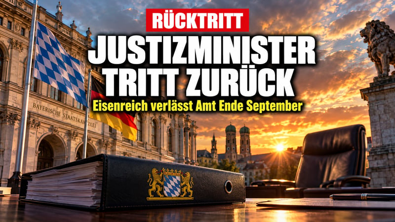Söders Justizminister wirft hin: Rücktritt mitten in der Amtszeit!