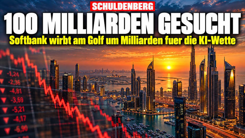 Softbank auf Geldsuche am Golf: 100 Milliarden für die KI-Wette?