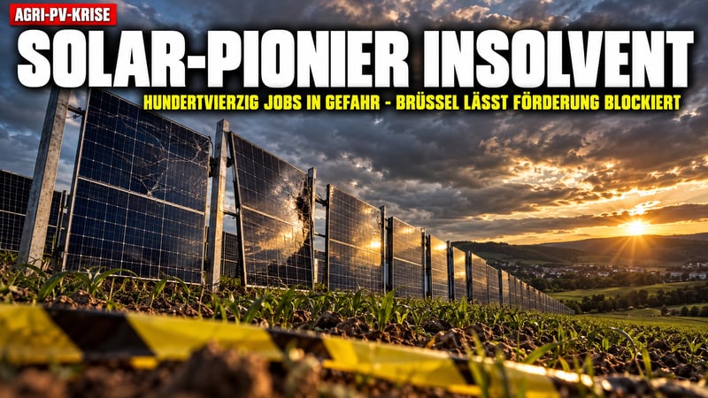 Solar-Pionier pleite: Brüssels Zögern kostet Next2Sun die Existenz!