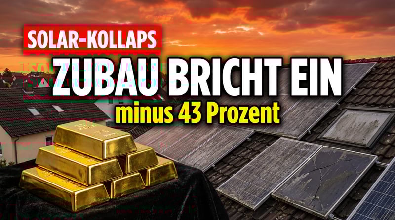 Solarbranche im freien Fall: Zubau bricht dramatisch ein – und die Politik schaut zu