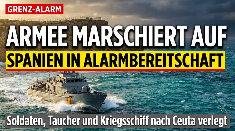 Soldaten statt Sonntagsreden: Spanien schickt die Armee an die eigene Grenze – und Europa schaut zu