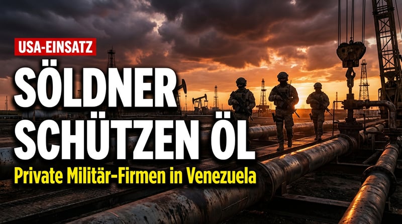 Söldner statt Soldaten: Washington plant private Sicherheitskräfte für Venezuelas Ölfelder