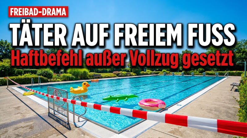 Sommer-Albtraum im Freibad: Afghane grapscht Kinder â und spaziert wieder in die Freiheit