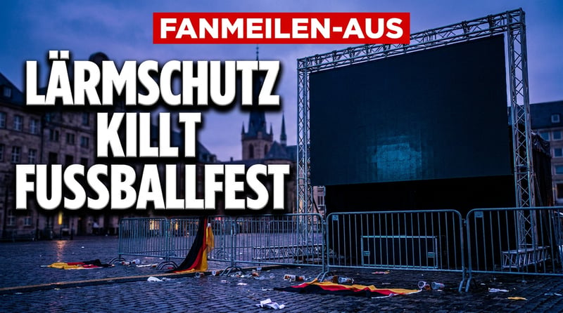 Sommermärchen abgesagt: Wenn der Lärmschutz das Fußballfest erstickt
