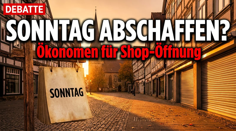 Sonntags shoppen für die Konjunktur? Wenn Ökonomen den letzten Ruhetag opfern wollen