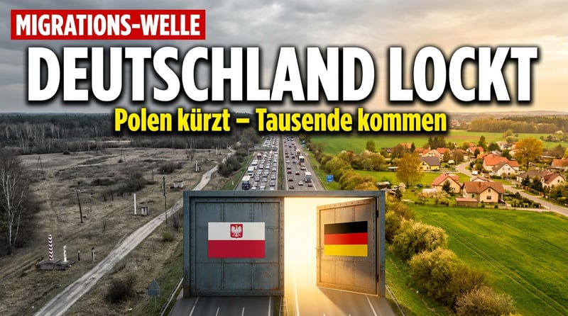 Sozial-Magnet Deutschland: Polens Leistungskürzung löst neue Migrationswelle aus