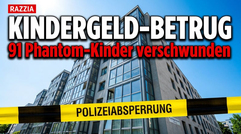 Sozialbetrug im großen Stil? Hamburg stoppt Kindergeld für 91 Kinder – die keiner findet