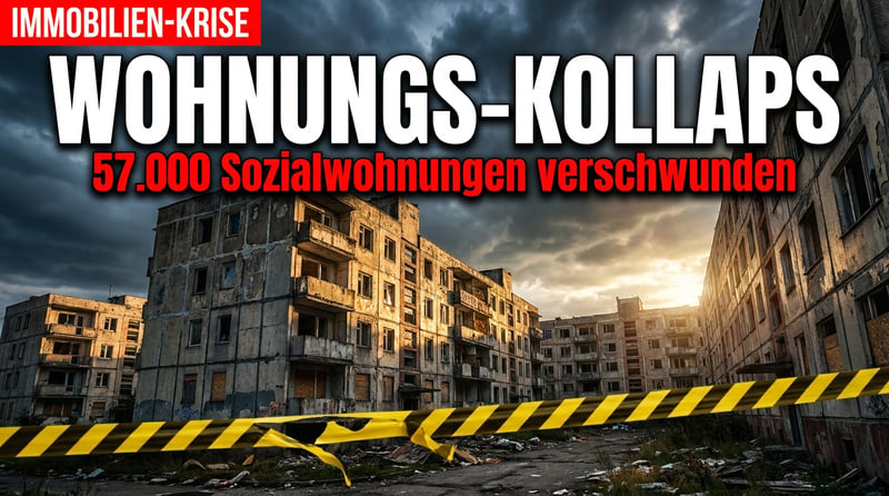 Sozialwohnungen im Sinkflug: Wie der deutsche Wohnungsmarkt sehenden Auges an die Wand gefahren wird