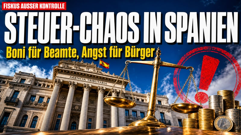 Spaniens Fiskus außer Rand und Band: Boni für Beamte, Angst für Bürger