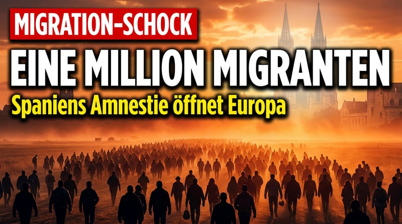 Spaniens Massen-Amnestie: Eine Million illegale Migranten – und die Grenzen Europas fallen
