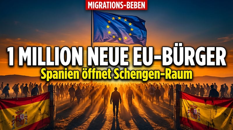 Spaniens Massenlegalisierung: Wenn eine Million Migranten auf Knopfdruck zu Europäern werden