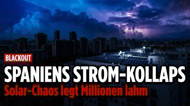 Spaniens Mega-Blackout: Wenn grüne Träume auf die harte Realität der Physik treffen