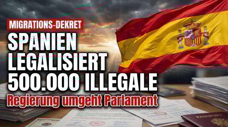 Spaniens sozialistischer Alleingang: Massenlegalisierung von Hunderttausenden illegalen Migranten per Dekret