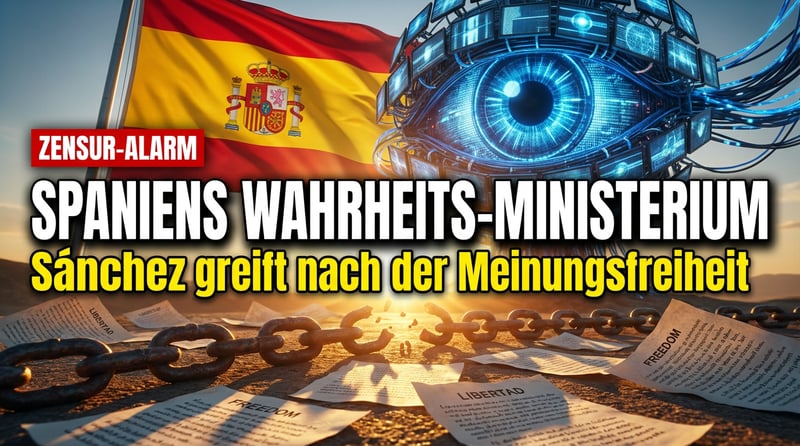 Spaniens Wahrheitsministerium: Wie Pedro Sánchez die Meinungsfreiheit im Netz erdrosseln will