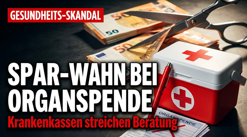 Spar-Wahn der Krankenkassen: Wenn der Rotstift bei der Organspende ansetzt