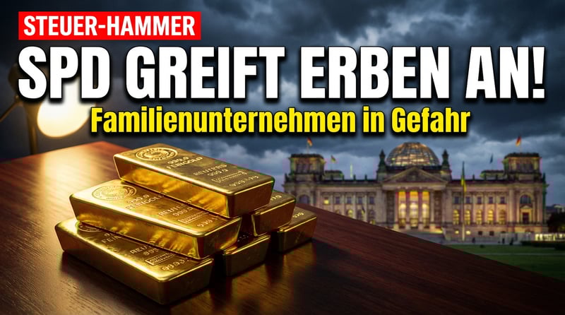 SPD-Erbschaftsteuerreform: Der Angriff auf Familienunternehmen und bürgerliche Werte