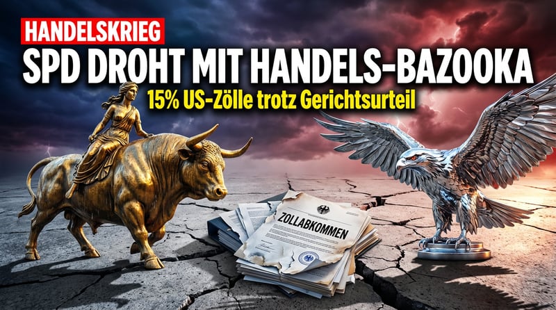 SPD fordert „Handels-Bazooka" gegen Washington – Europa soll die Zähne zeigen