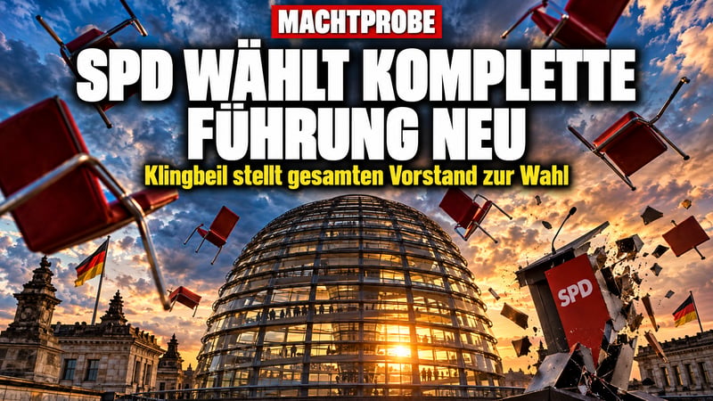 SPD im Ausnahmezustand: Klingbeil stellt die ganze Führung zur Wahl!