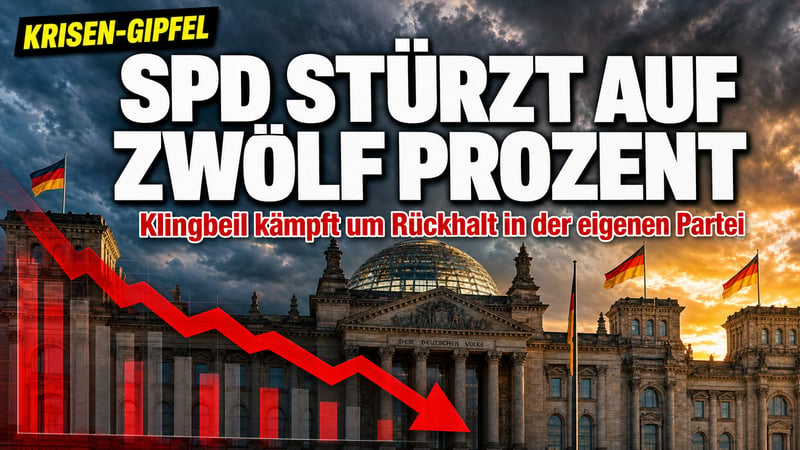 SPD im freien Fall: Klingbeil kämpft plötzlich um sich selbst
