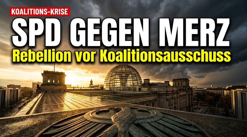 SPD im Kampfmodus: Wie die Genossen Merz vor dem Koalitionsausschuss vorführen