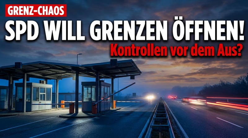 SPD-Politiker Demir will Grenzkontrollen abschaffen – die Schleusen wieder weit öffnen?
