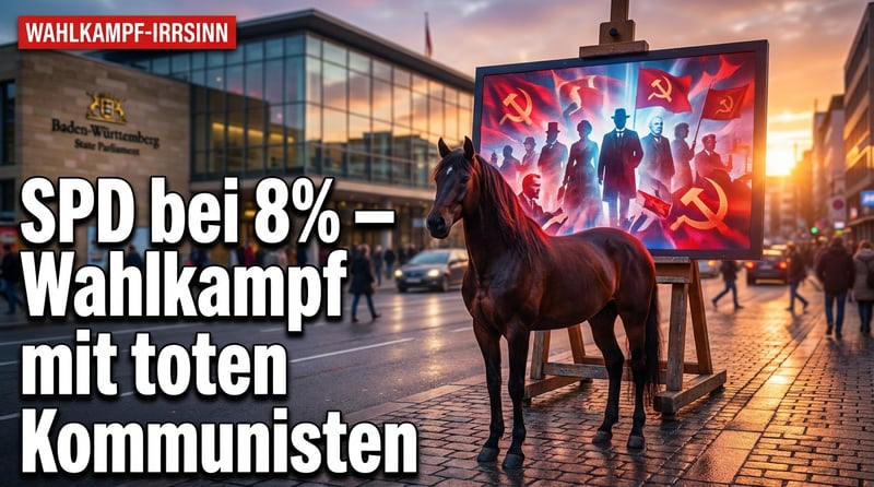 SPD-Politikerin setzt auf Pferde und tote Kommunisten: „Die Leute wissen nicht, wie geil die SPD ist"