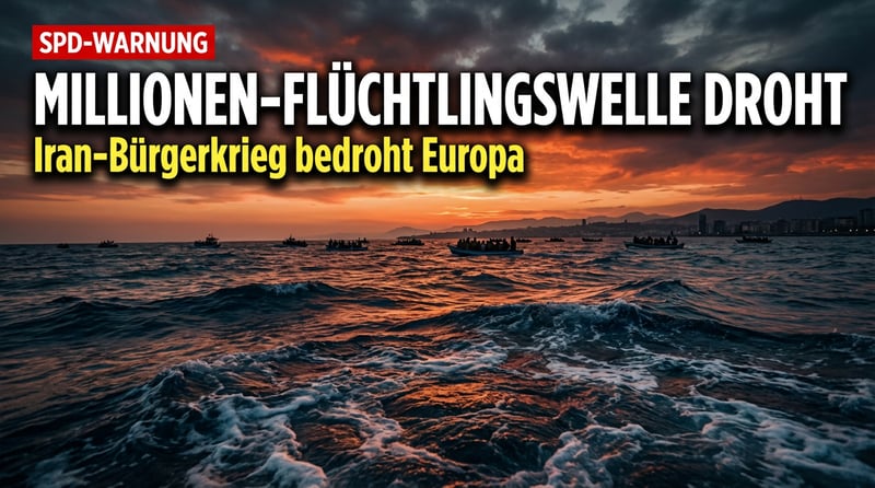 SPD warnt vor Millionen-Flüchtlingswelle: Nahost-Eskalation könnte Europa überrollen
