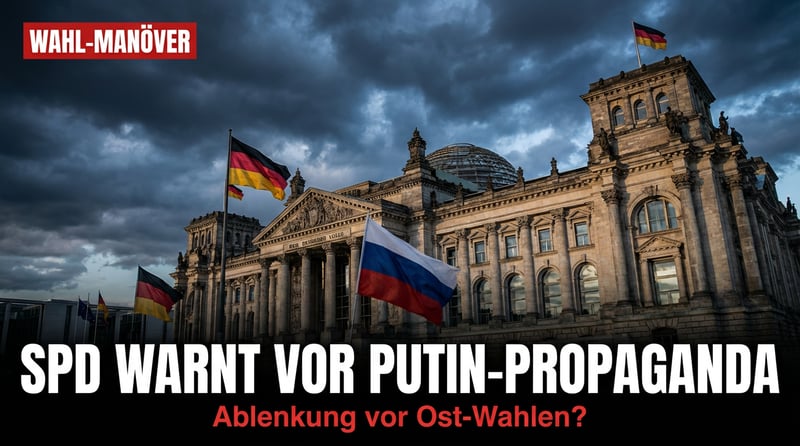 SPD wittert russische Geister: Desinformations-Panik als Ablenkungsmanöver vor den Ost-Wahlen