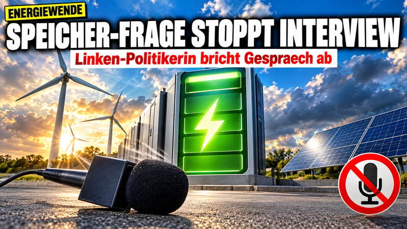 Speicher-Frage bringt Reichinnek aus der Fassung: Interview abgebrochen!