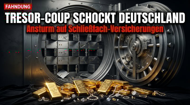 Spektakulärer Tresor-Coup: Deutsche stürmen zu Schließfach-Versicherungen