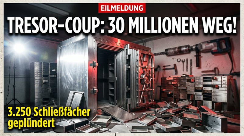 Spektakulärer Tresor-Coup in Gelsenkirchen: Ermittler ertrinken in Hinweisen – doch die heiße Spur fehlt