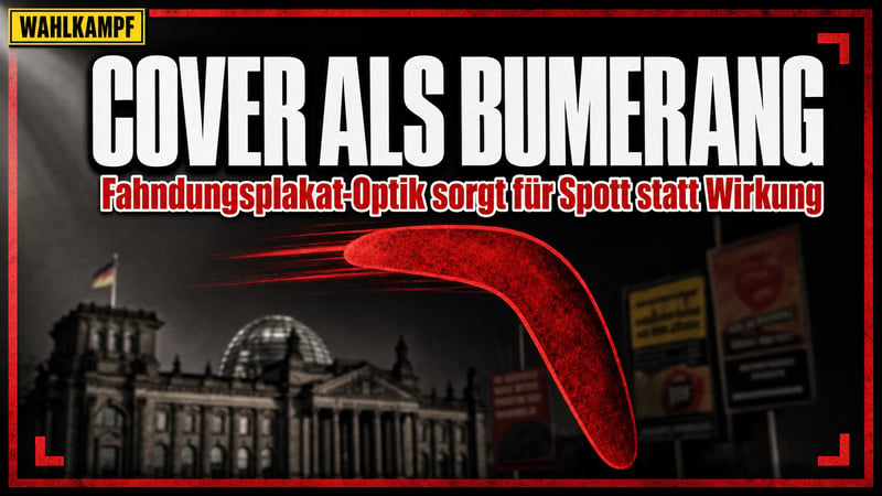 Spiegel-Cover als Fahndungsplakat: Der Bumerang von Hamburg