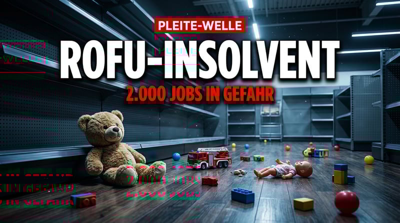 Spielwarenkette Rofu-Kinderland am Abgrund: Fast 2.000 Arbeitsplätze in Gefahr