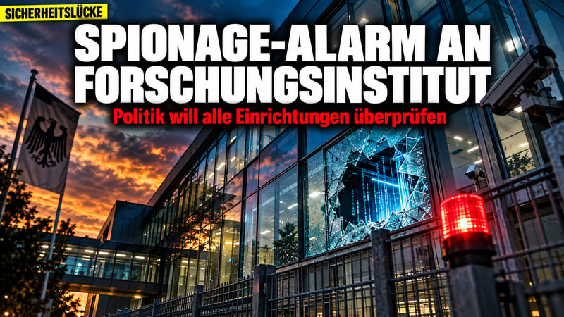 Spionage-Alarm am CISPA: Politik will alle Forschungsinstitute prüfen