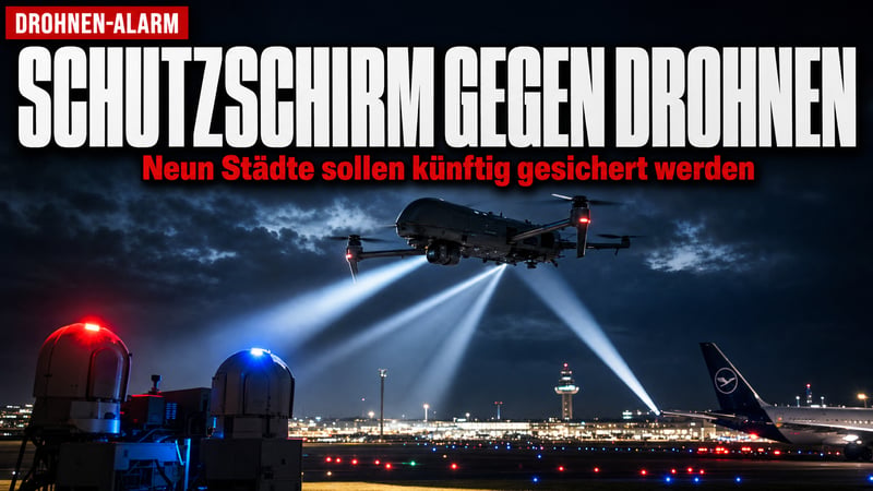Sprengstoff-Drohne in Leipzig: Dobrindt zieht den Schutzschirm hoch