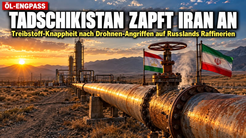Sprit-Not in Zentralasien: Tadschikistan zapft jetzt den Iran an!