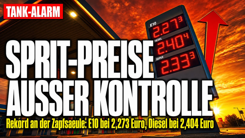 Sprit-Schock: Kommen jetzt drei Euro pro Liter an der Zapfsäule?
