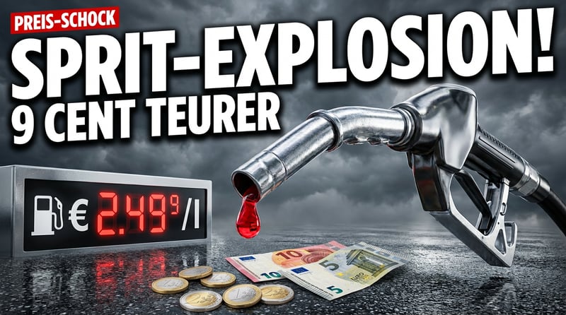 Spritpreise explodieren: Autofahrer zahlen die Zeche für grüne Klimapolitik