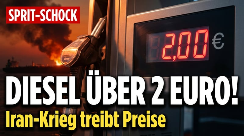 Spritpreise explodieren: Der Iran-Krieg trifft deutsche Autofahrer mit voller Wucht
