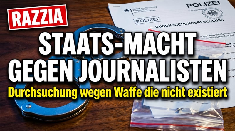 Staatsanwaltschaft durchsucht Wohnung eines Journalisten – Rache für unbequeme Recherchen?