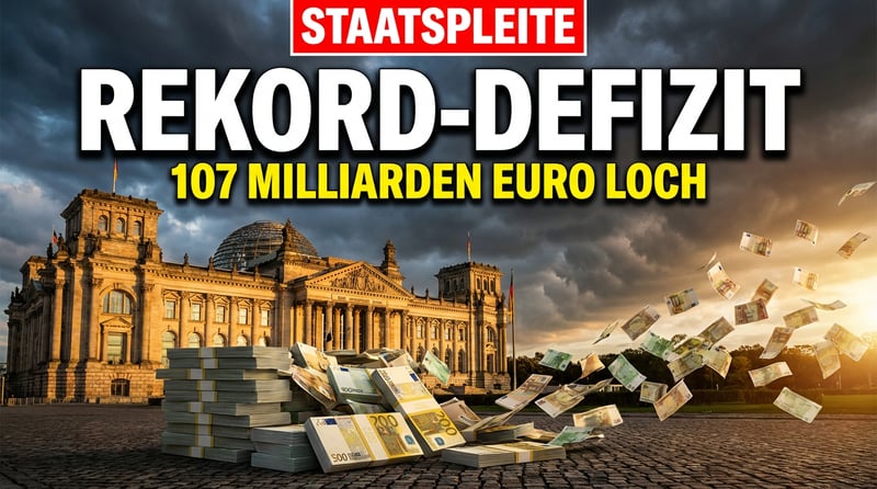 Staatsfinanzen außer Kontrolle: Rekorddefizit trotz sprudelnder Steuerquellen